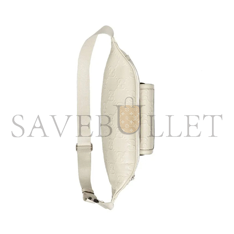 GUCCI GG EMBOSSED BELT BAG 645093 (28*18*8cm)